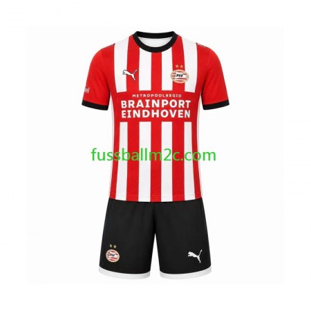 Fußballtrikots PSV Eindhoven Kinder Heim Trikotsatz 2026-2027